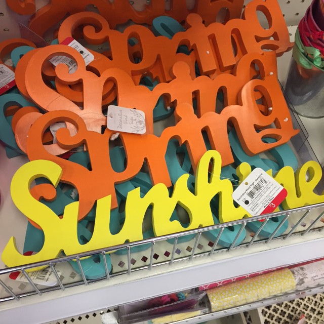 Target Dollar Aisle Finds for Spring 2016