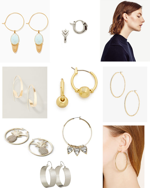 Jenna Dewan hoop earring trend