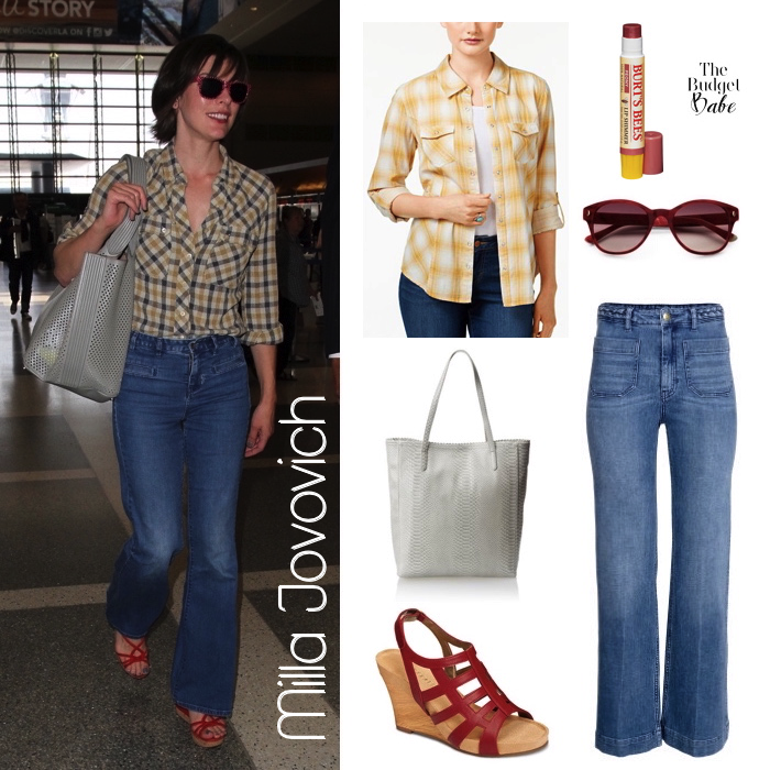 Milla Jovovich Look for Less