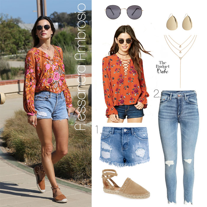 Alessandra Ambrosio Look for Less
