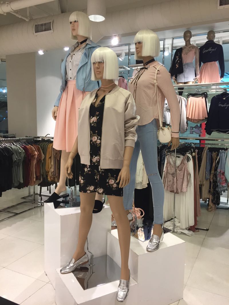 Forever 21 fashions are in for spring.