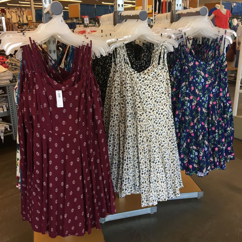Old Navy has bright colors and fun prints for spring.
