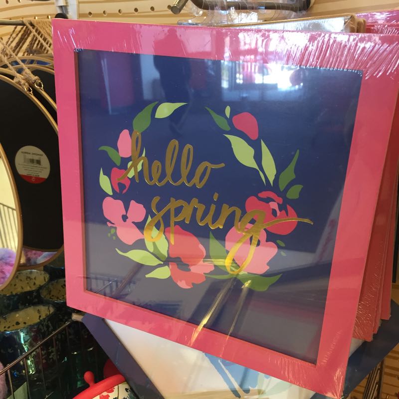 Spring has sprung in the Target dollar bins.