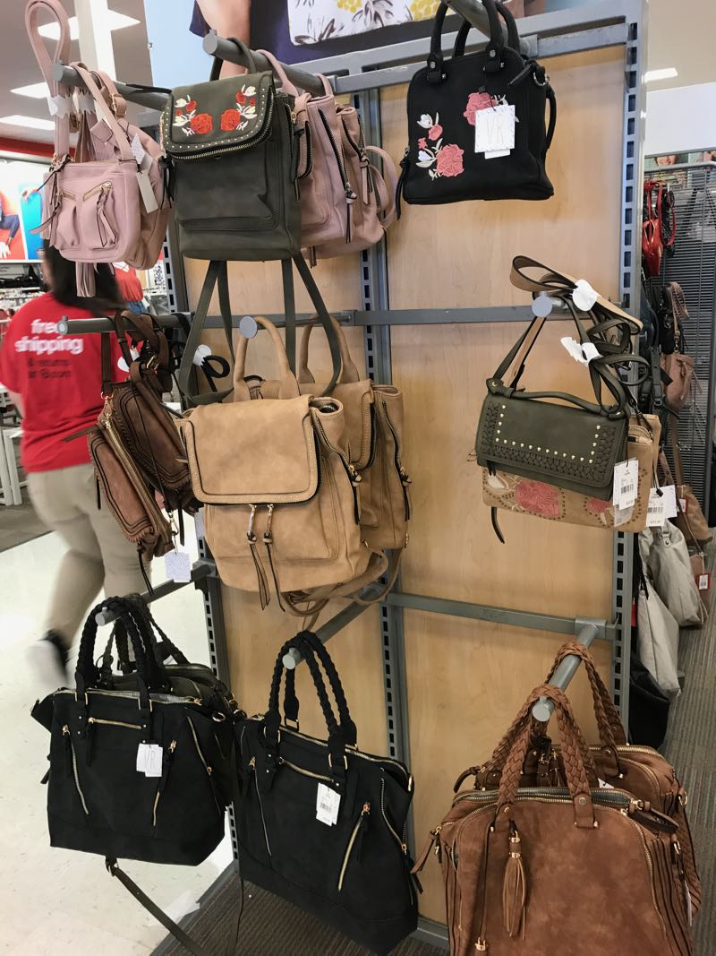 New bags at Target