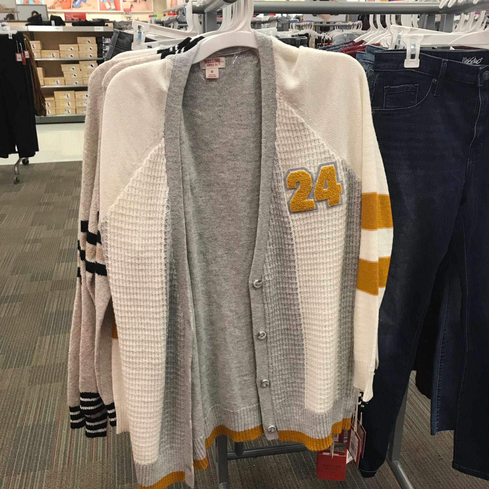 Fall trendspotting at Target reveals the bomber jacket trend.