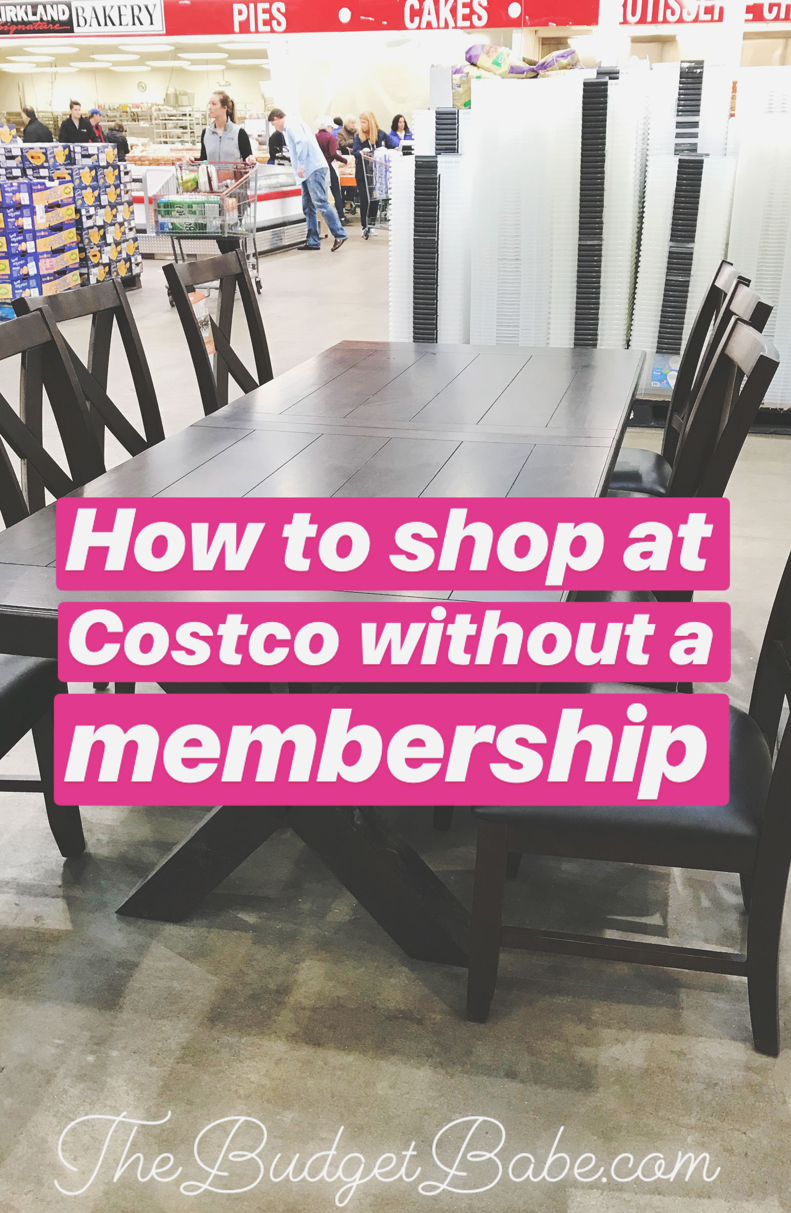 How to Shop at Costco Without A Membership