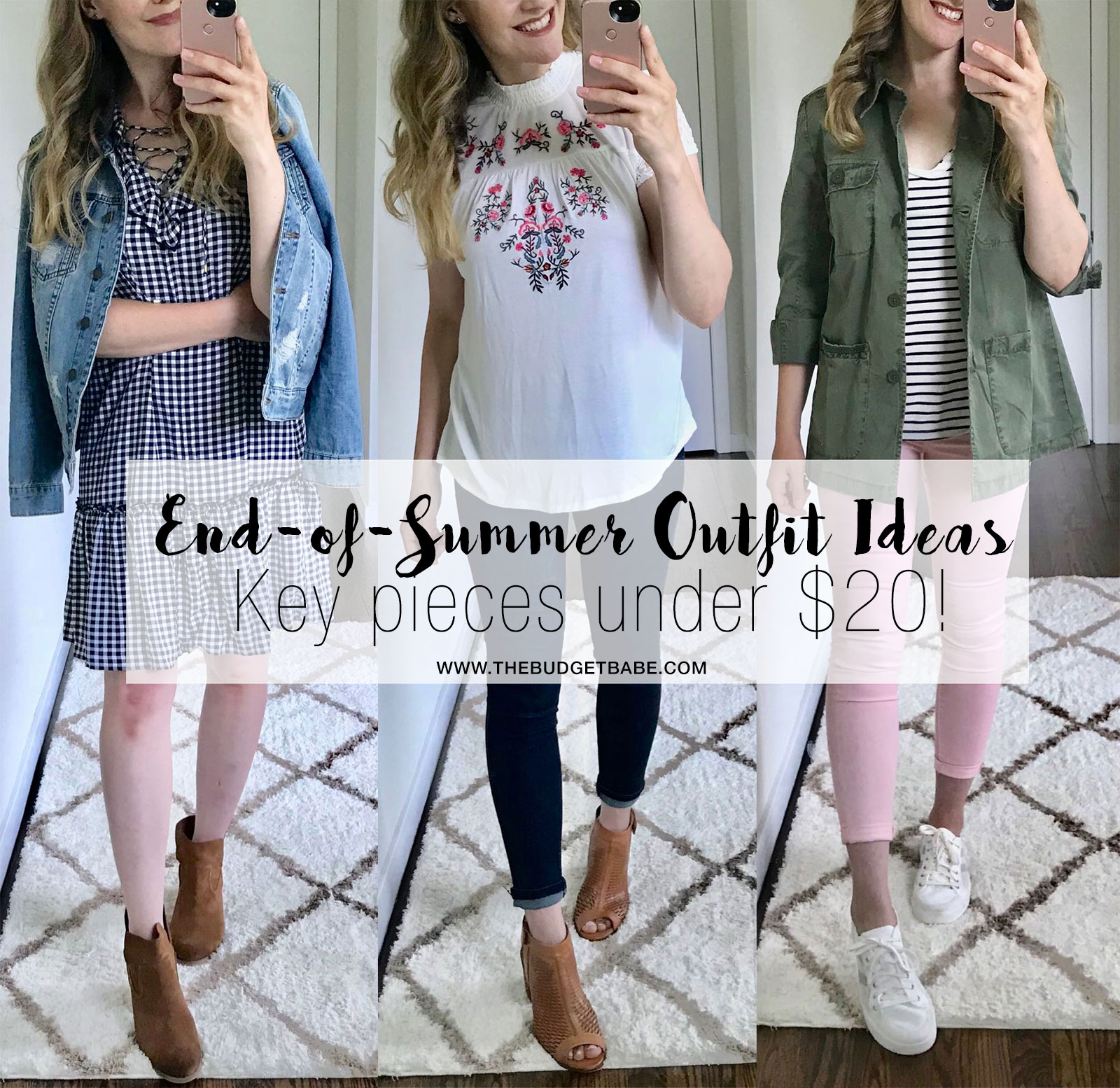 End-of-Summer Outfit Ideas with Time and Tru at Walmart - The Budget ...