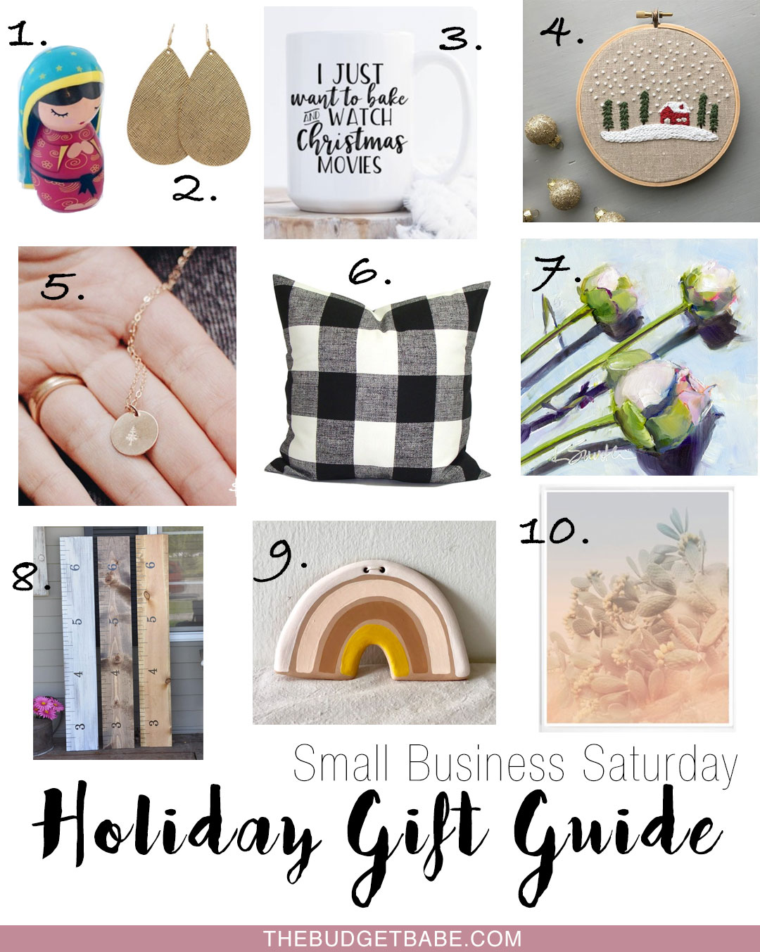 Holiday gift ideas from small business owners - love these!