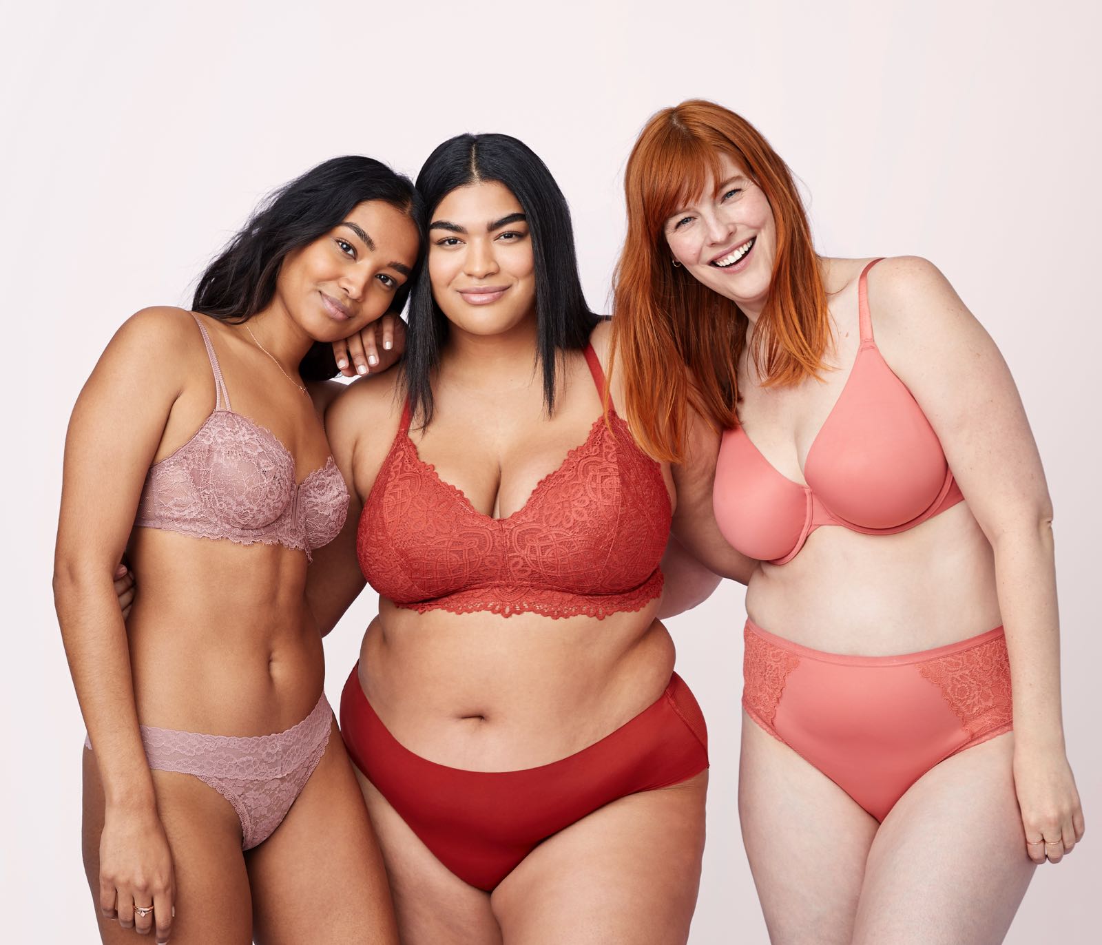 Target is introducing three new, size-inclusive brands for lounge/sleepwear and intimates