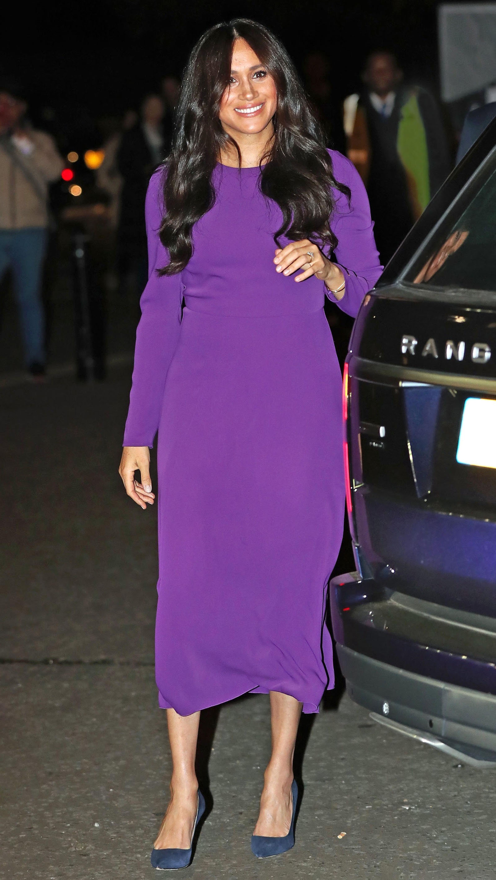 Turn heads in this amazing purple dress look for less!
