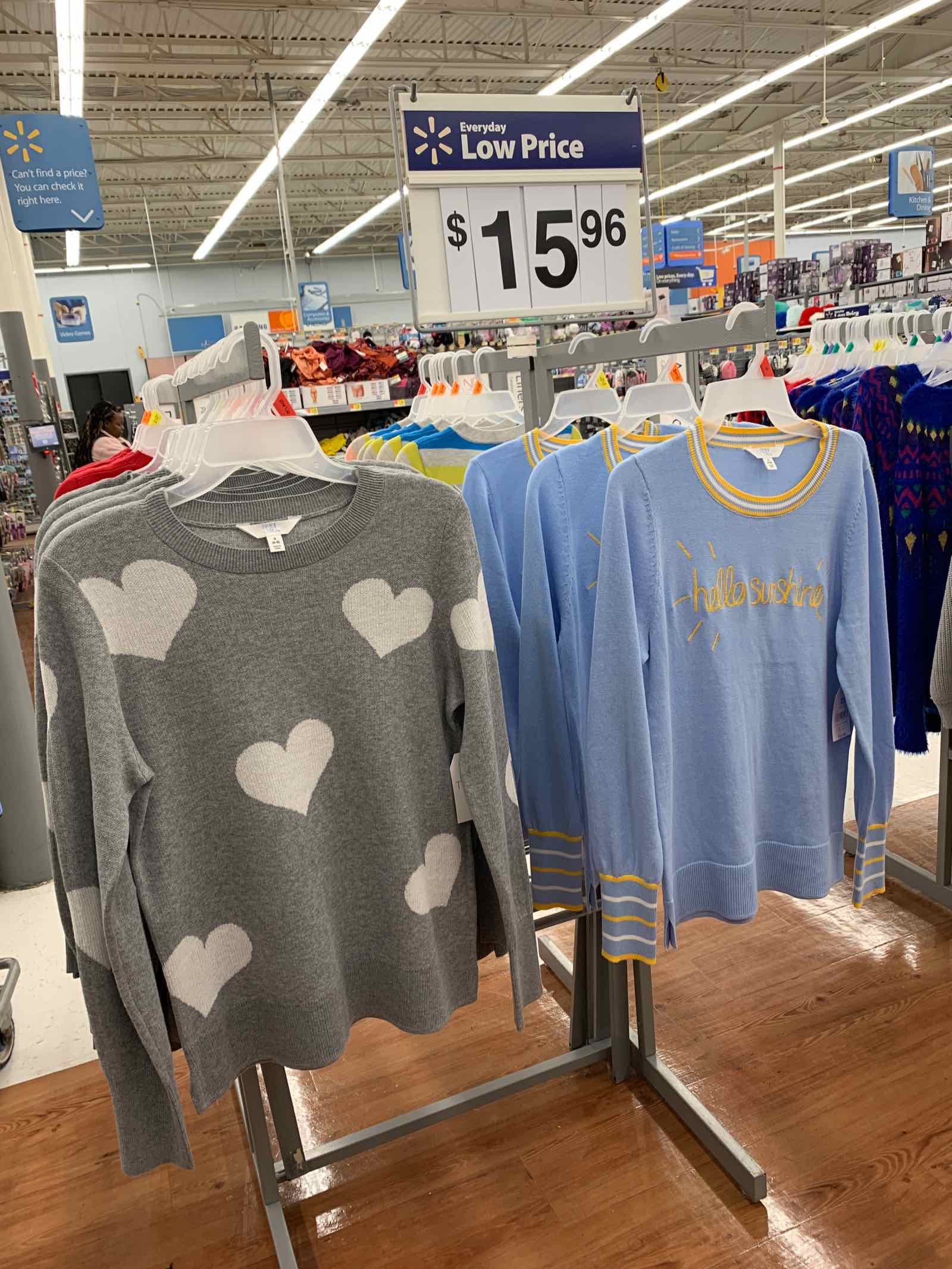 New at Walmart heart sweater, corgi sweat, dachshund sweater and more! Under $20!