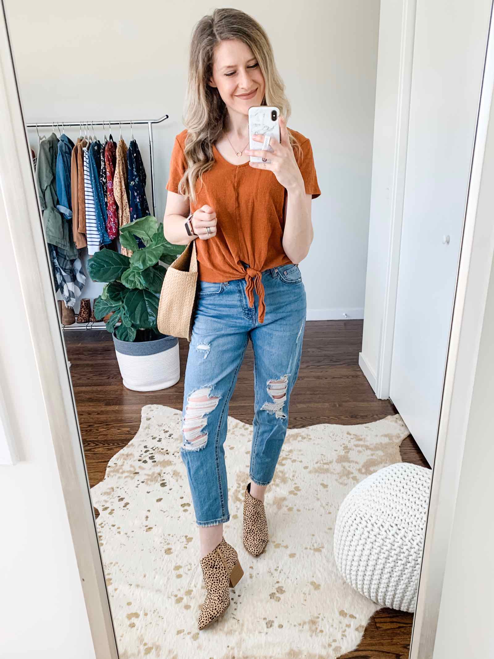 Madewell mom jeans! Now these I could wear