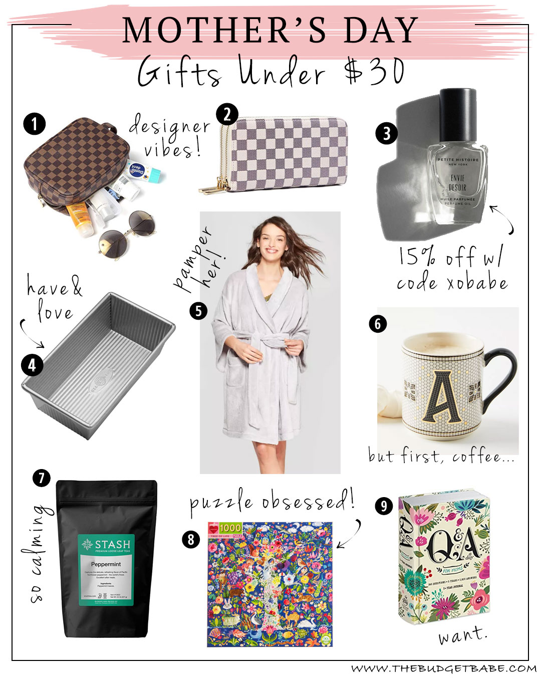 Mother's Day Gift Guide | Picks Under $30