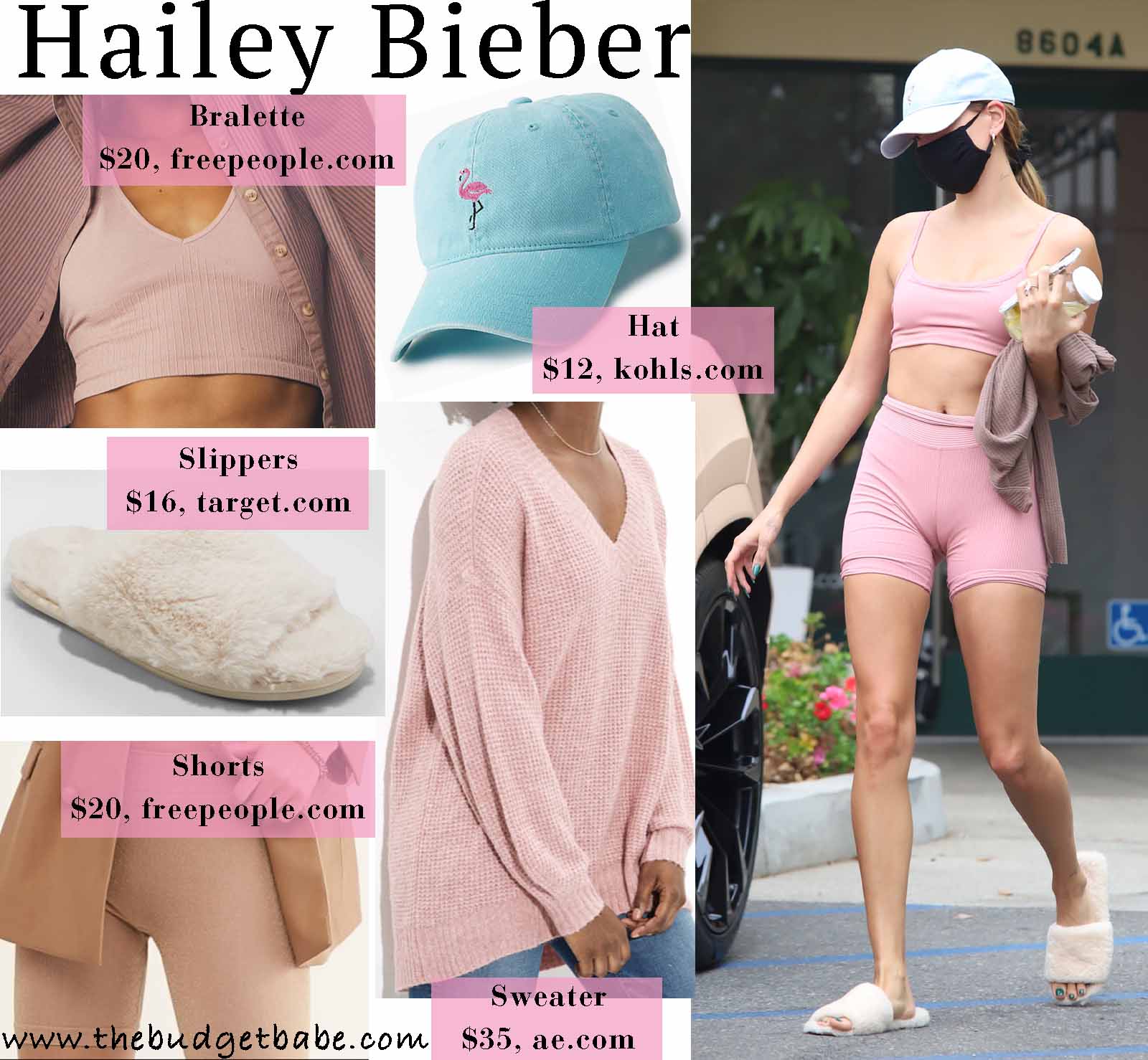 Hailey is pretty in pink!