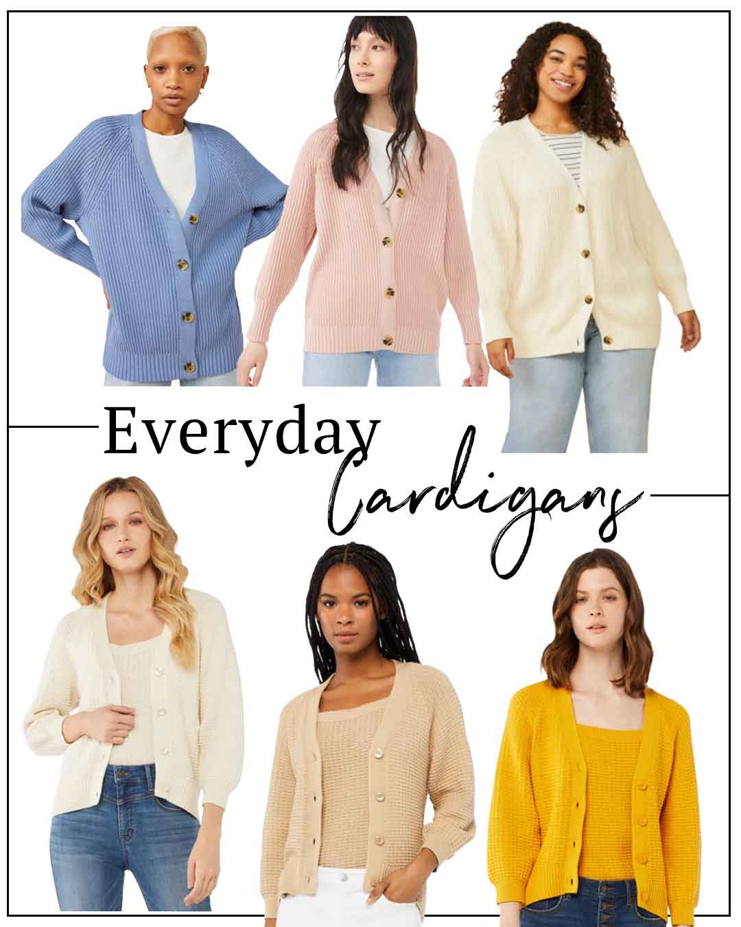 Everyday Cardigans | Walmart Spring Fashion Trends 2021
