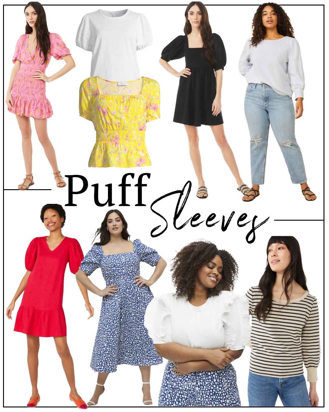 Puff Sleeves | Spring Fashion Trends 2021 at Walmart