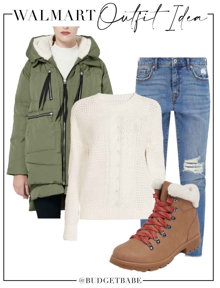 SPONSORED Walmart winter outfit ideas on a budget / The Budget Babe