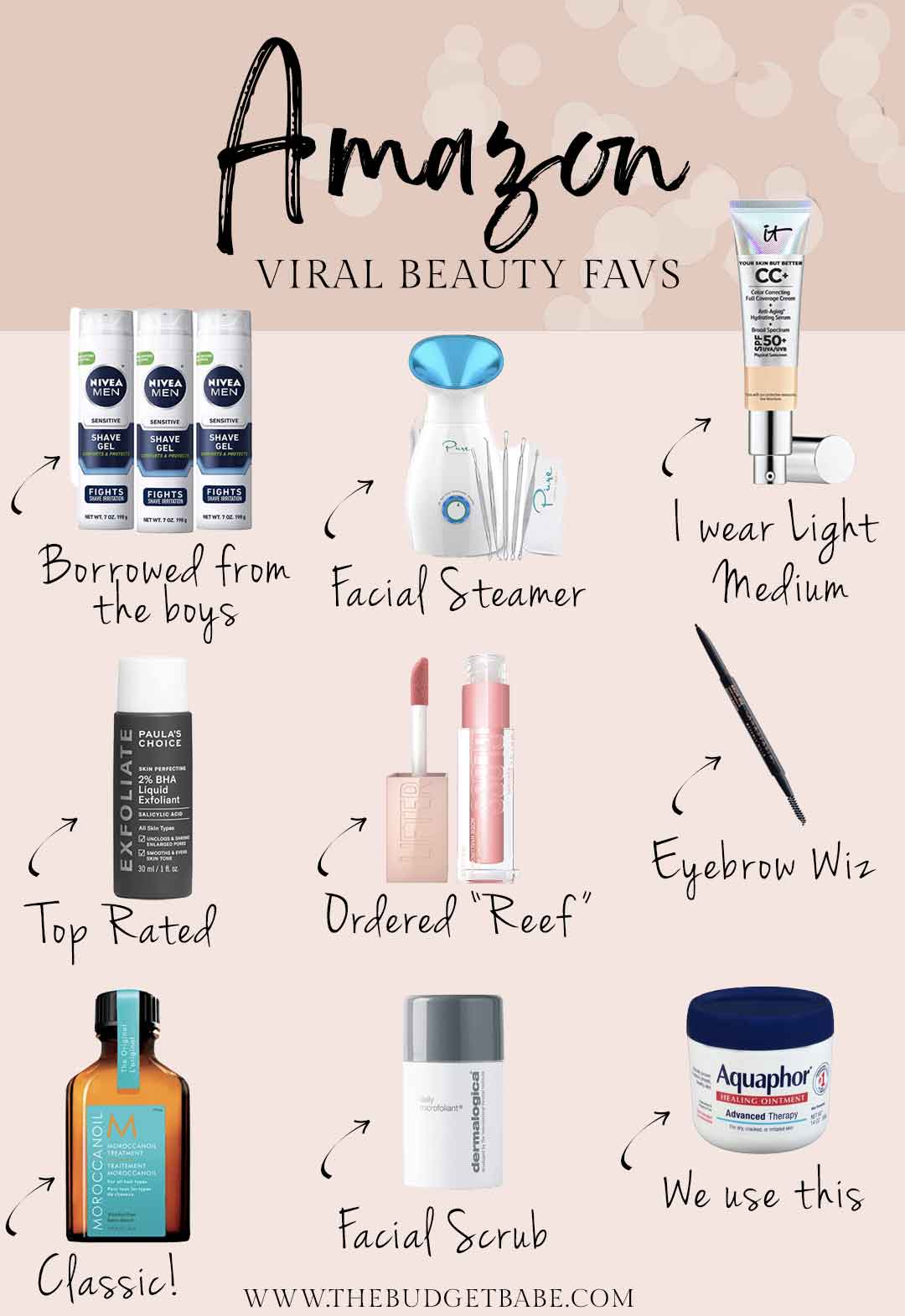 Amazon viral beauty favorites