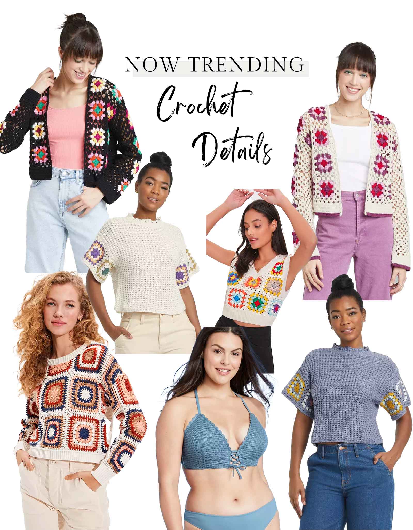 Crochet fashion trend for spring 2022