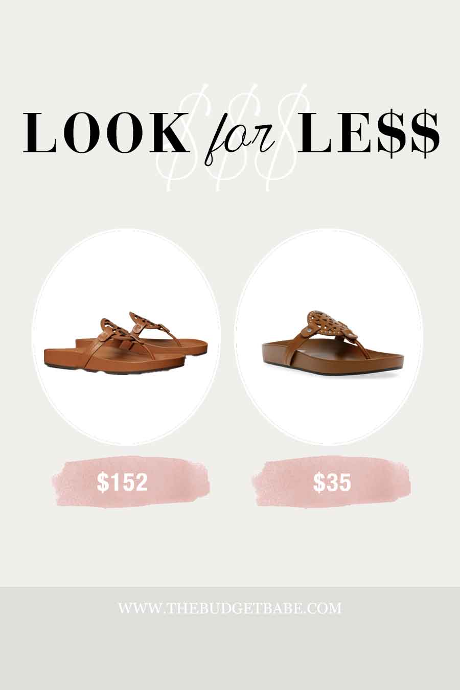 Tory Burch Miller Cloud Sandals Look for Less