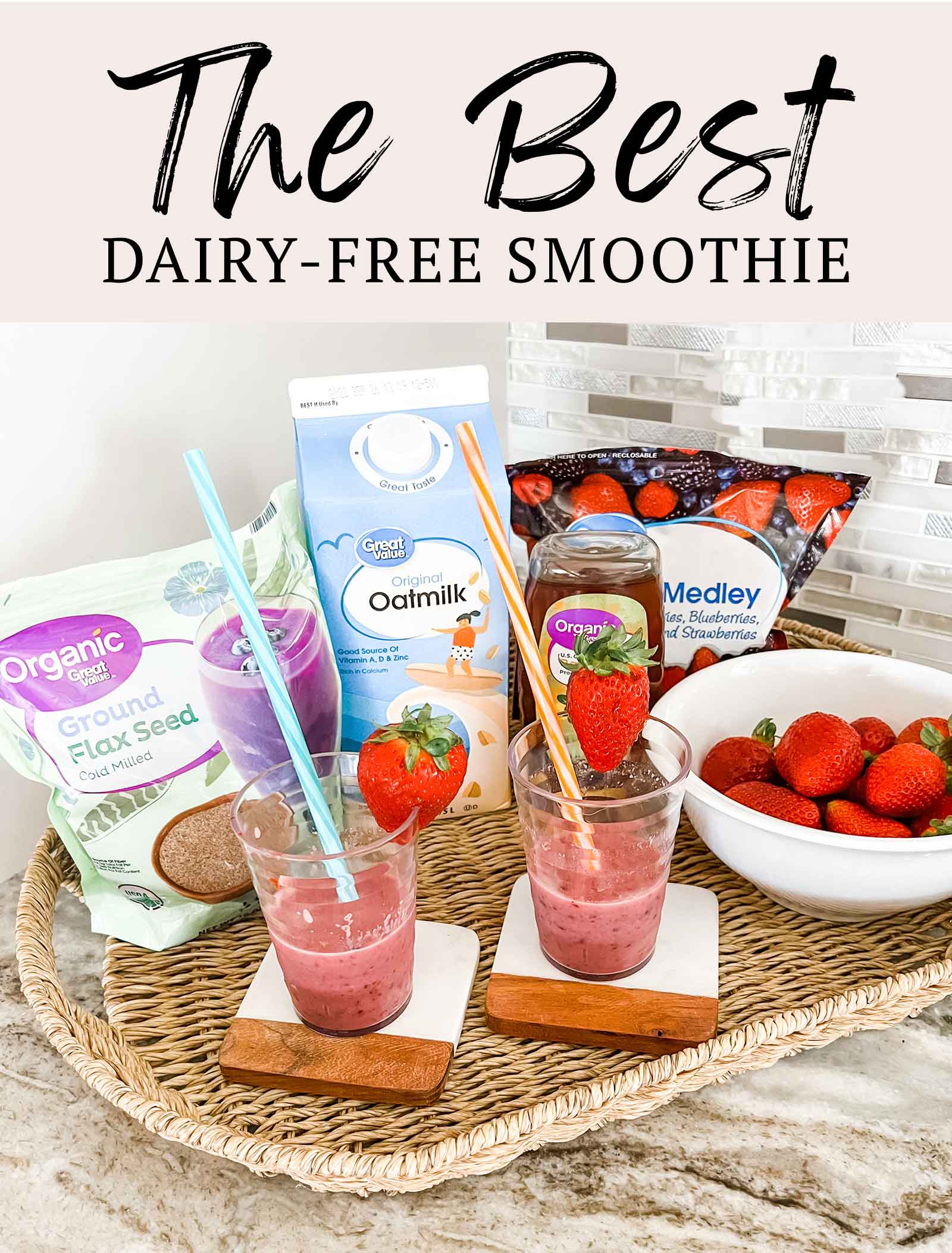 Dairy Free Smoothie Recipe Kids Love