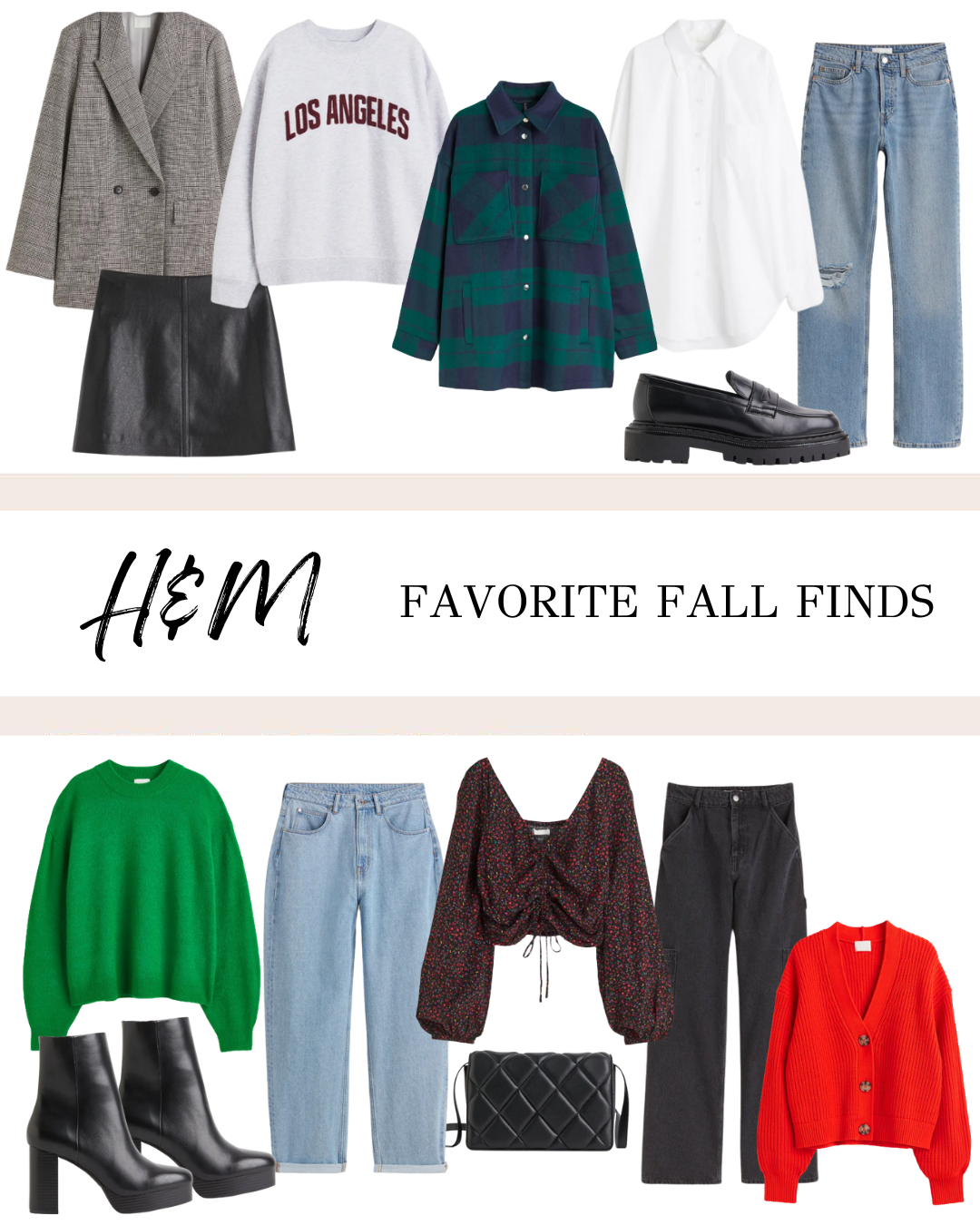 Trendy Fall Fashion from H&M