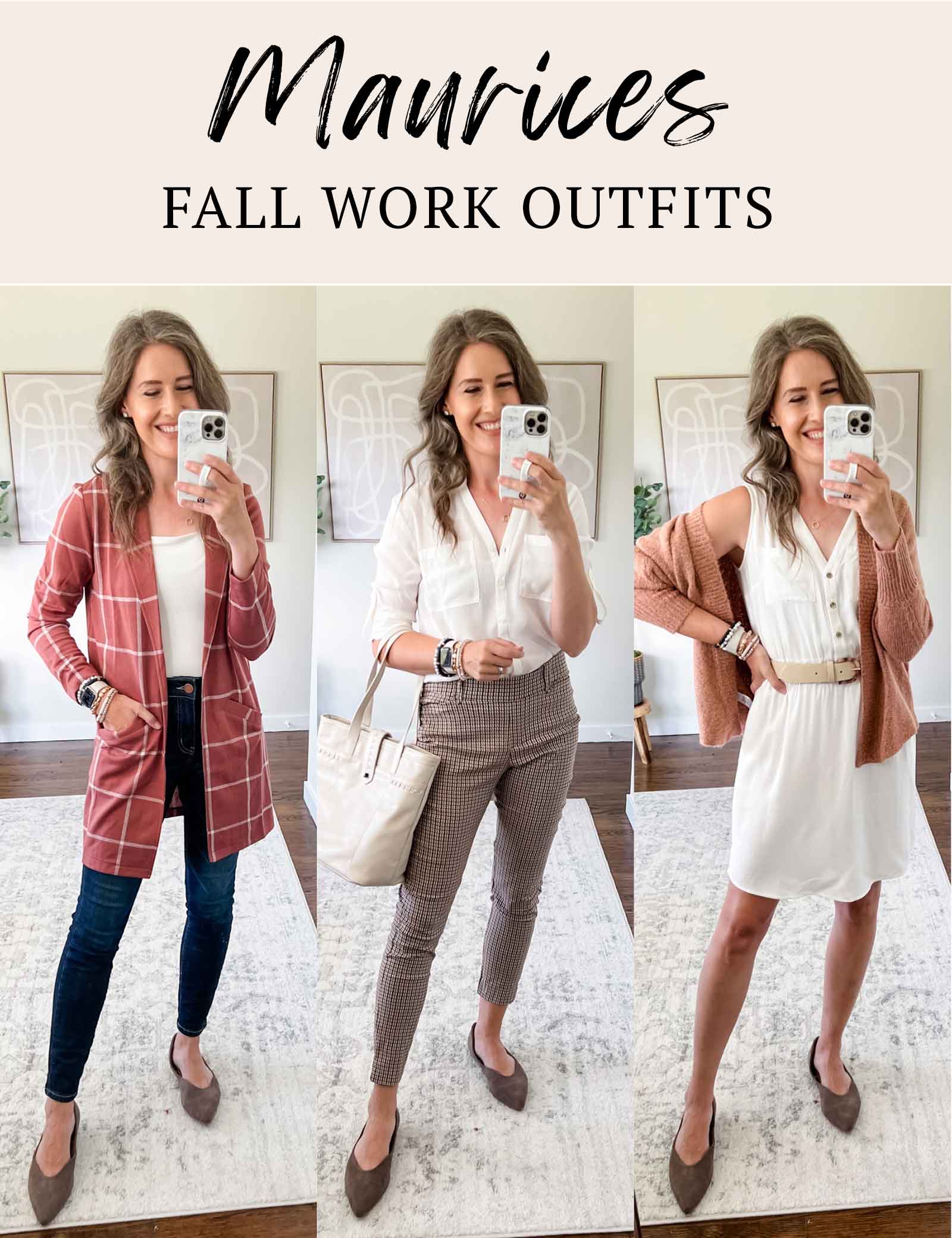 Maurices casual fall work outfit ideas (sponsored)