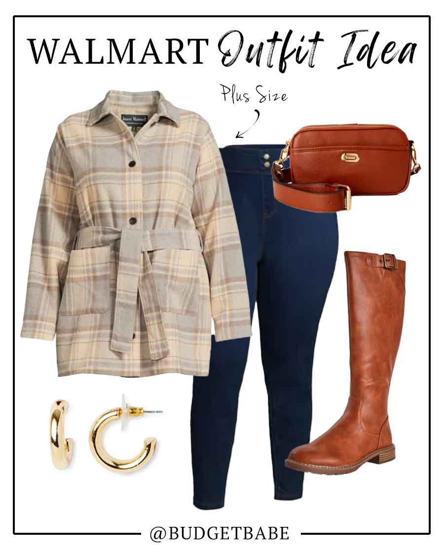 Walmart outfit idea on a budget for fall
