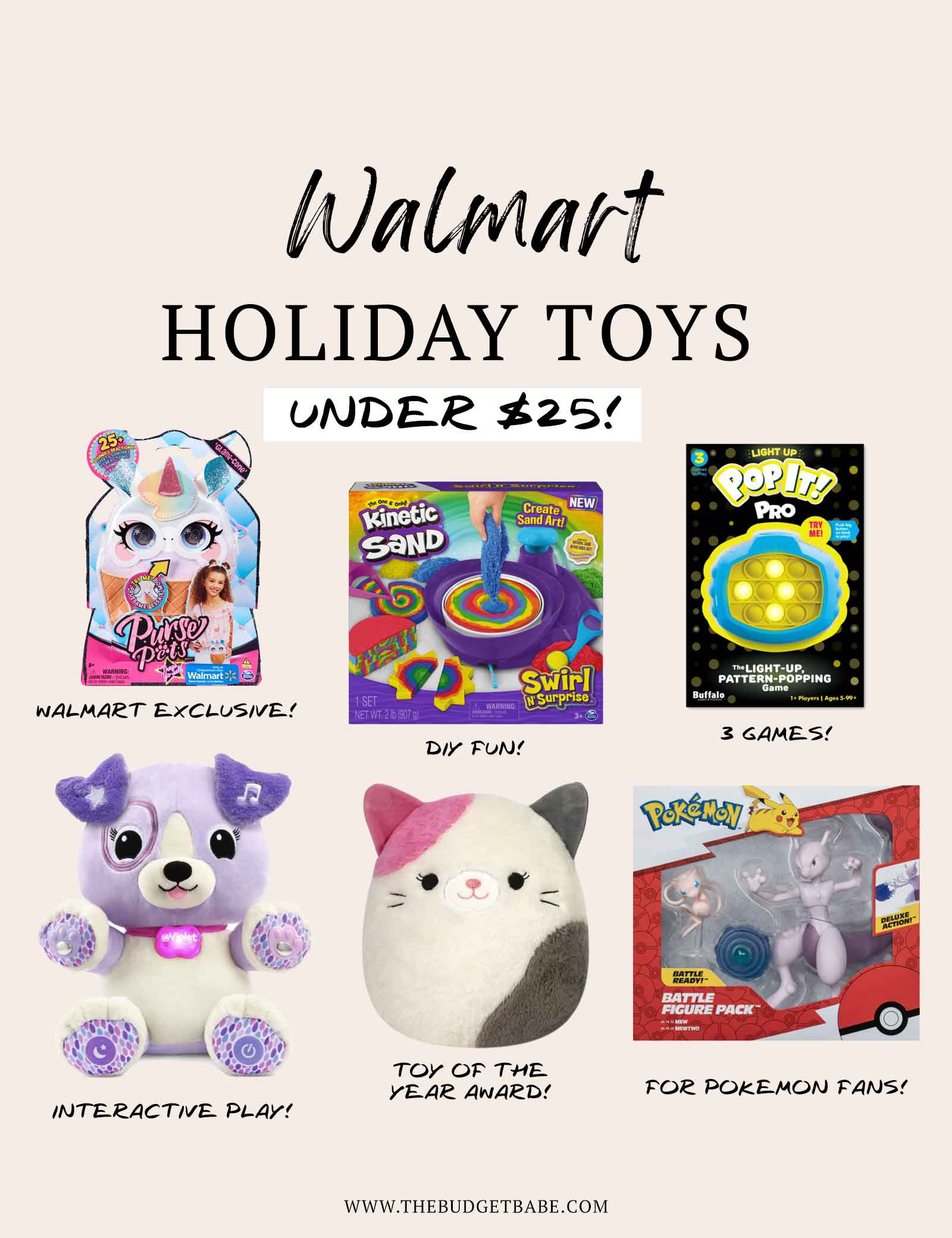 Walmart má nejlepší hračky za nízké ceny!