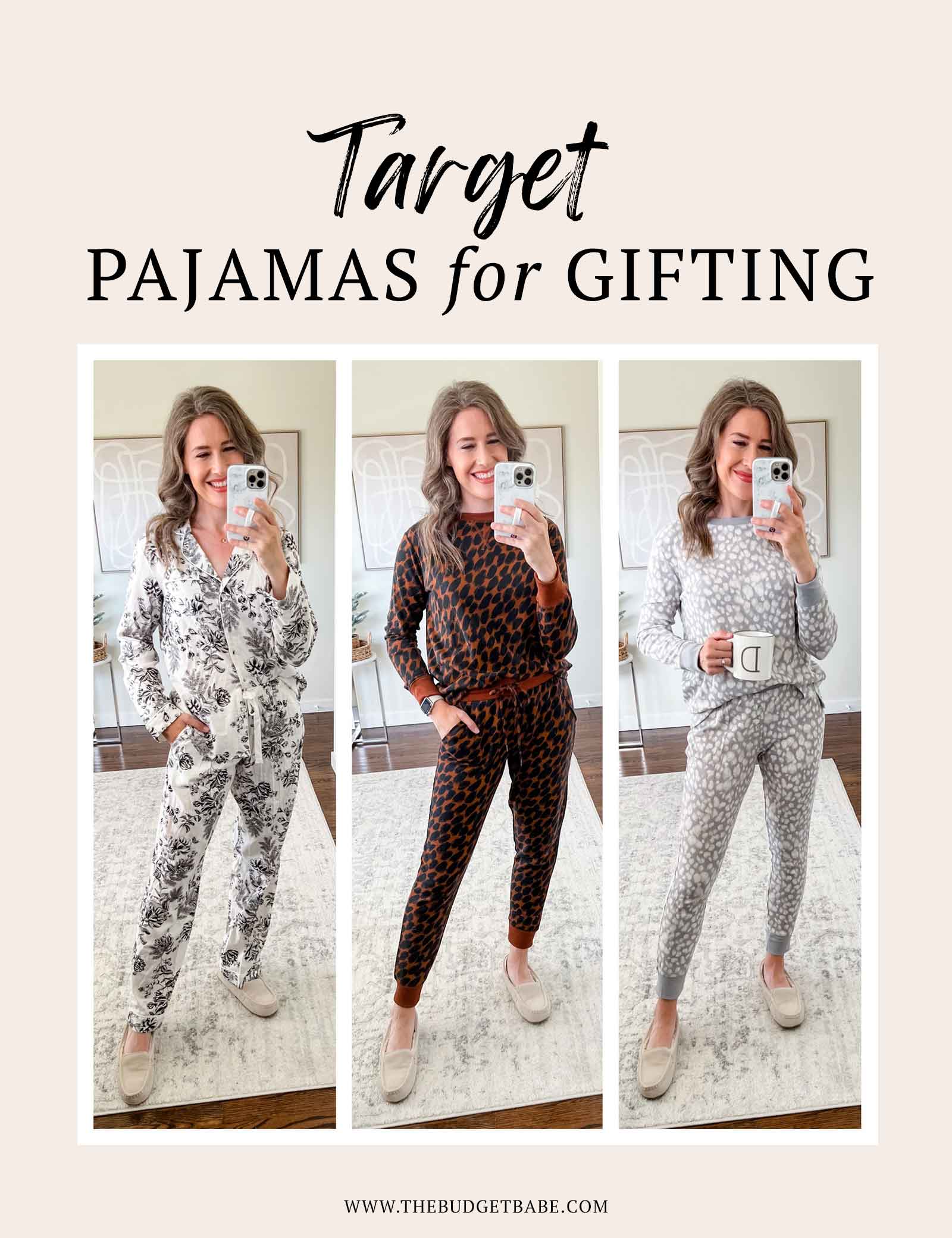 Target pajamas that are perfect for holiday gifting!