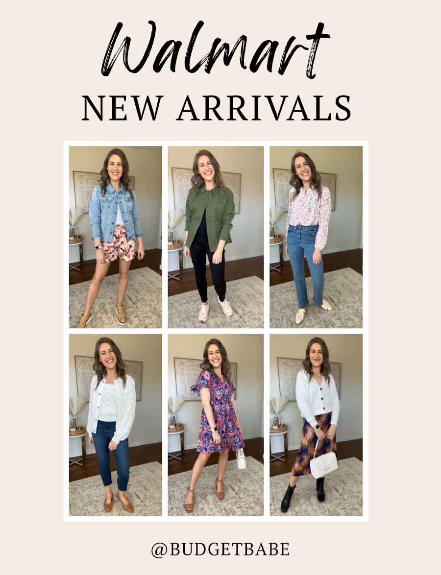 Walmart fashion blogger new spring arrivals try-on review haul