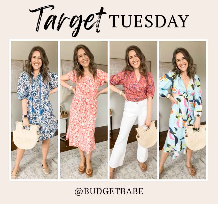 Target dresses and sandals perfect for spring