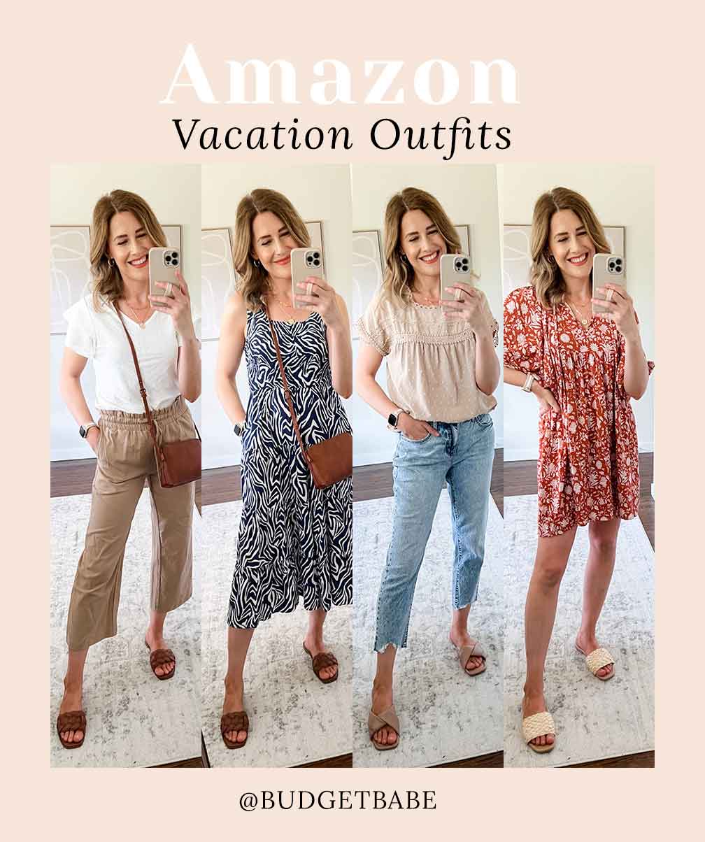 Amazon vacation outfit ideas on a budget