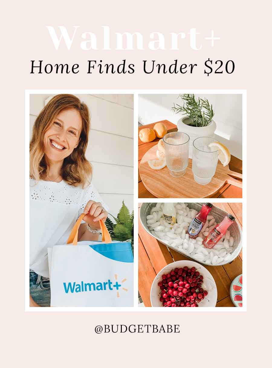 Walmart home finds with Walmart+ membership