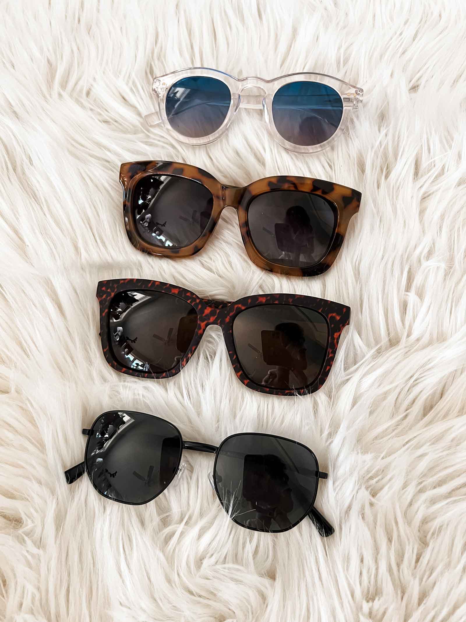 Budget Babe reviews four new polarized sunglass styles under $29 from Peepers