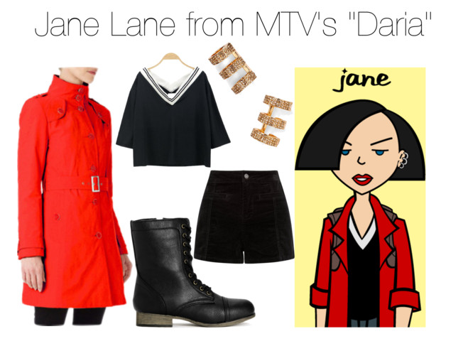 Last Minute Halloween Costumes: Jane Lane from MTV's Daria