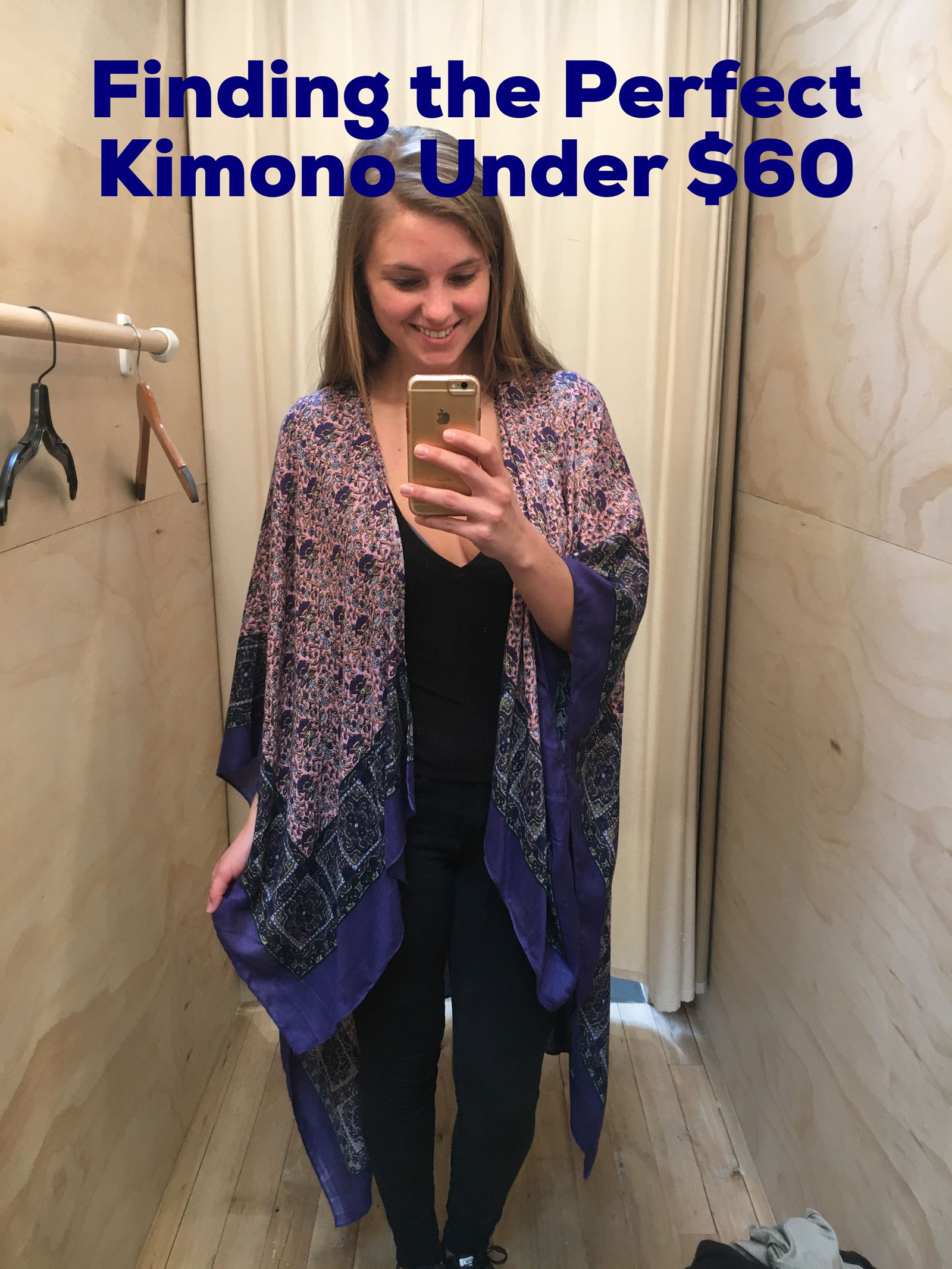 Off the Rack: The Perfect Kimono Under $60